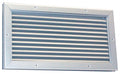 Dayton Door Louver, 14-1/8 H, 22-1/4 W, Aluminum - 5NKL6