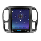 Android 13 Car Stereo GPS Navigation for Toyota Land Cruiser LC100 1998-2002/for Lexus LX470 Radio Replacement Tesla Style Dash IPS Touch Screen Head Unit Multimedia Player Carplay DSP (4-64GB)