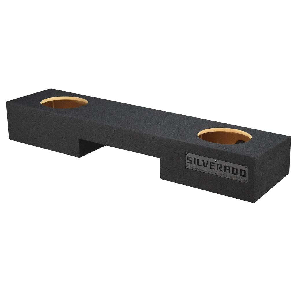 Chevy Silverado Extended Cab 1999-2006 Dual Sub Box Subwoofer Enclosure (Solo BARIC PORTED, 12")