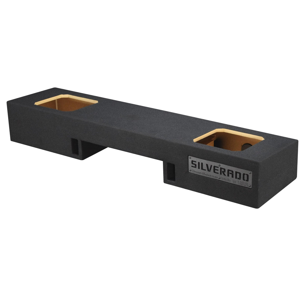 Chevy Silverado Extended Cab 1999-2006 Dual Sub Box Subwoofer Enclosure (Solo BARIC PORTED, 12")
