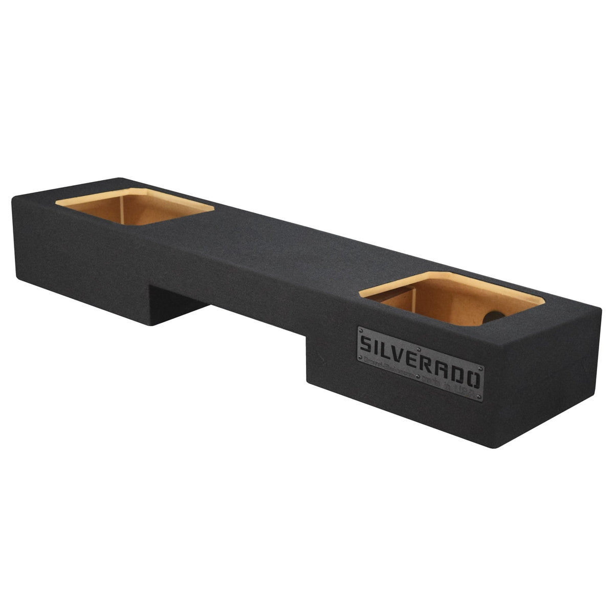 Chevy Silverado Extended Cab 1999-2006 Dual Sub Box Subwoofer Enclosure (Solo BARIC PORTED, 12")