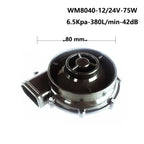 80mm Centrifugal Fan brushless Centrifugal Blower DC12V 24V air Blower, Turbo Fan for air Supply Equipment,air Pump