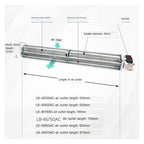 Cross Flow Fan, 220V LB-45mm Series AC tangential Fan