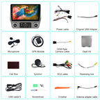 Car Radio for Chevrolet Camaro 2010-2015 Android 15 with 9 inch Touchscreen 2GB+64GB Carplay, Android Auto, Online Navigation, SWC, WiFi, Bluetooth, FM/AM/Radio,DSP