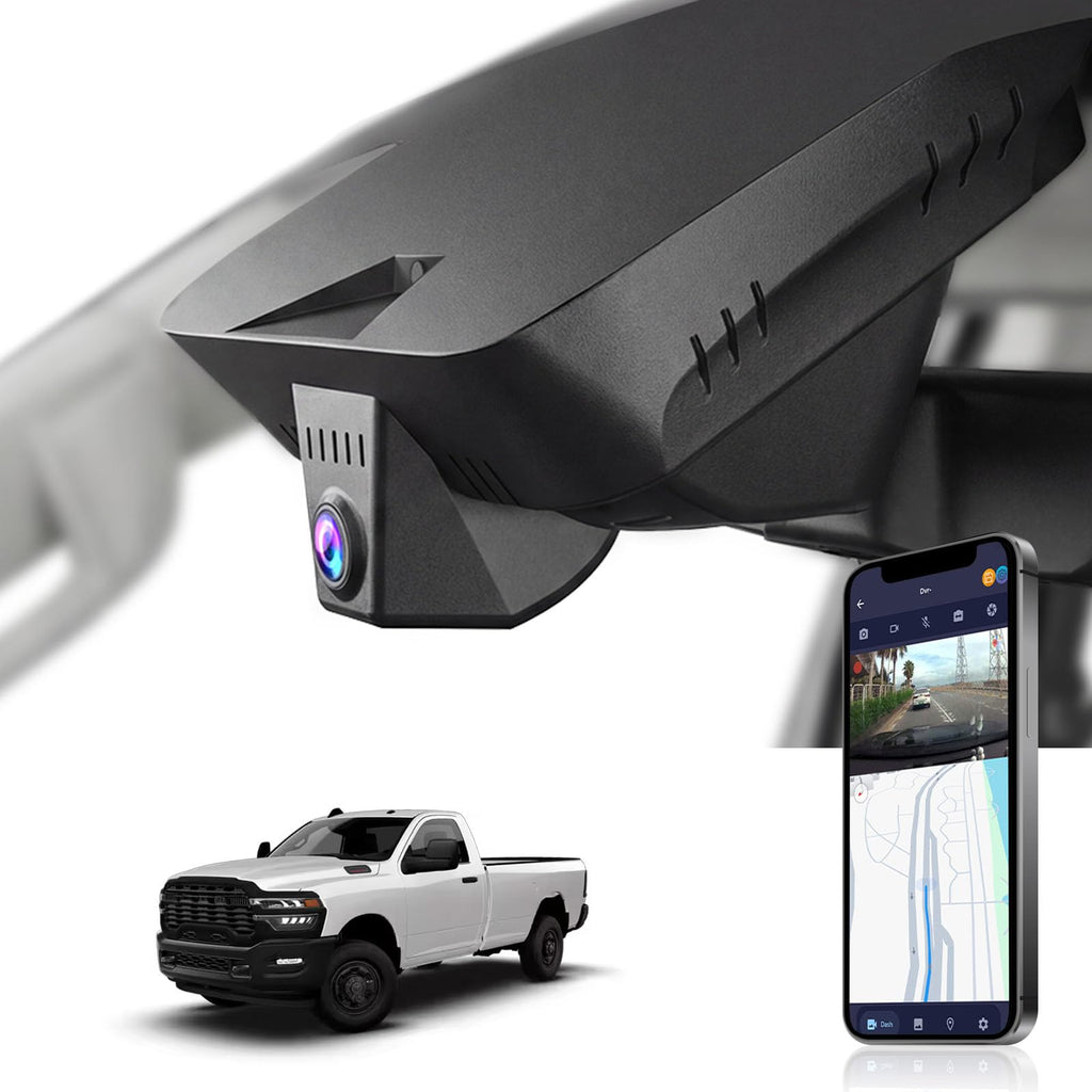 4K Dash Cam for Ram 2500 3500 2019-2026 Model A