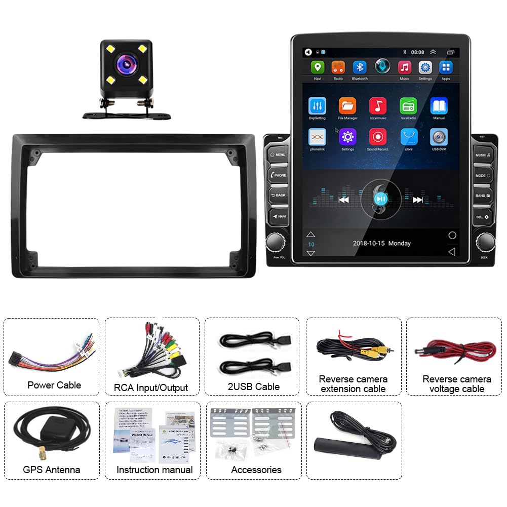 2G+32GB Double Din Car Radio Stereo for Chevrolet Traverse 2009-2017
