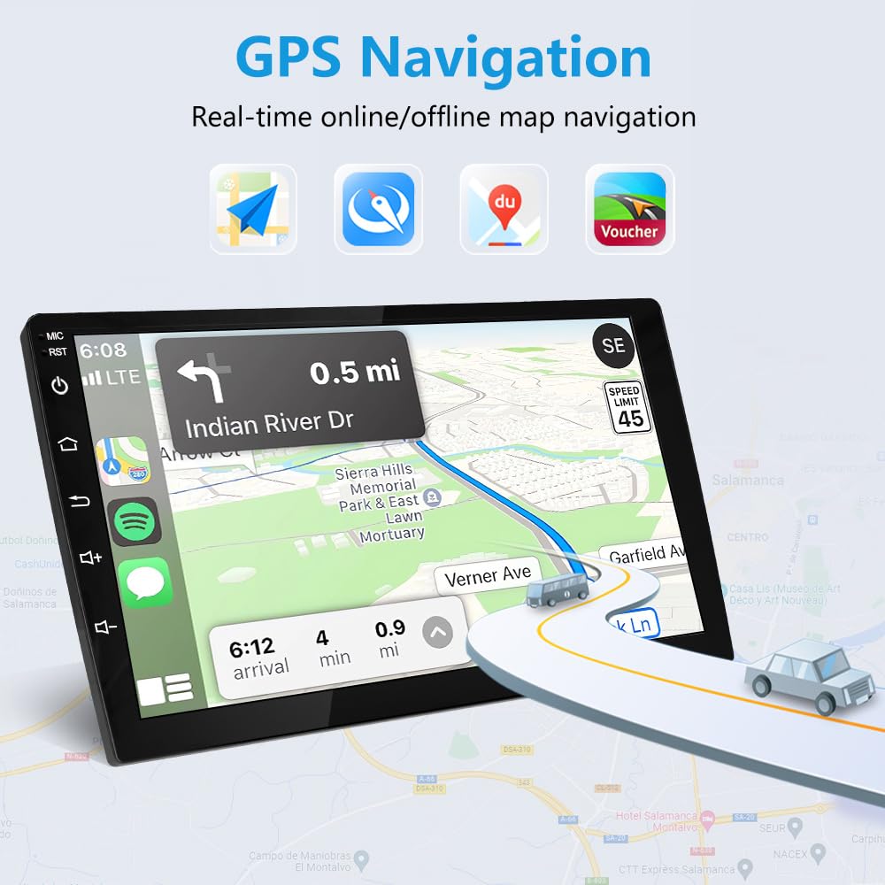 Junsun Car Stereo for Chevy Colorado RG 2015-2019 Carplay Android Auto