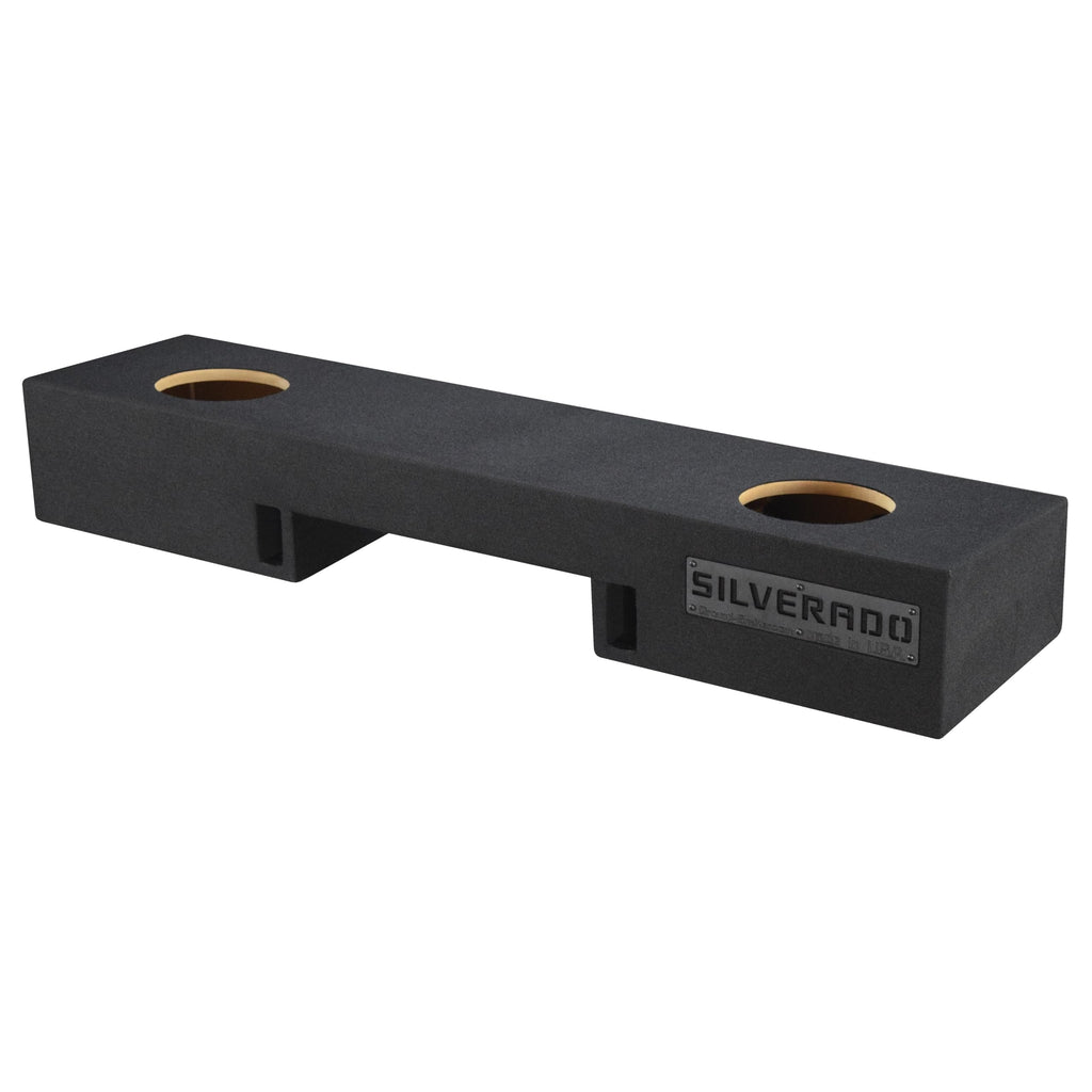 Chevy Silverado Extended Cab 1999-2006 Dual Sub Box Subwoofer Enclosure (Solo BARIC PORTED, 12")