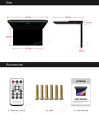 XTRONS 19.5 Inch Car Overhead Player, with HDMI, Built-in Speaker, AV Input