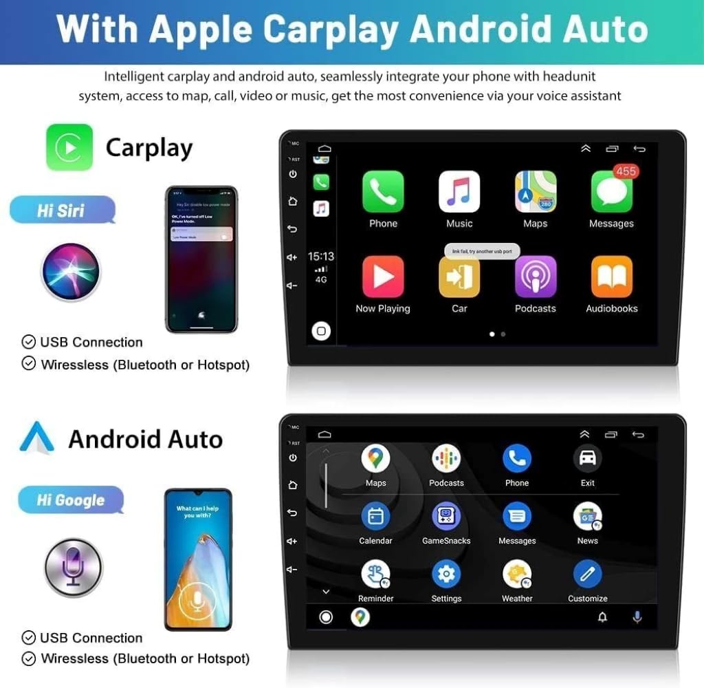 Android 13 Double Din Car Stereo for Dodge Durango 2014-2020, 2+64G