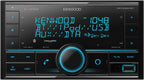 KENWOOD DPX395MBT Double DIN in-Dash Digital Media Receiver with Bluetooth (Does not Play CDs), Mechless Car Stereo Receiver, Amazon Alexa Ready - Black, Plus SXV300V1 SiriusXM Tuner
