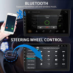 Android 14 Car Radio for Chevrolet Malibu 2008-2012 10 Inch Touch Screen Car Stereo with Wireless Carplay Android Auto GPS Navigation WiFi Bluetooth Backup Camera, 2G+32G