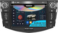 Car Radio for Toyota RAV4 2006-2012 7" QLED IPS CarPlay Android Auto Stereo DVD Player GPS Navigation with Bluetooth SWC 4G/WiFi FM/AM RDS (Octa-core CPU, 6GB RAM+128GB ROM)