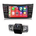 7 Inch Android Car Radio with GPS Navigation + HD Car Reversing Camera Replacement for Mercedes Benz C E Class W203 E W211 CLS Class W219 CLK W209 SL R230 R171 C219 S203 S21 B200 A160 GLS300 S203