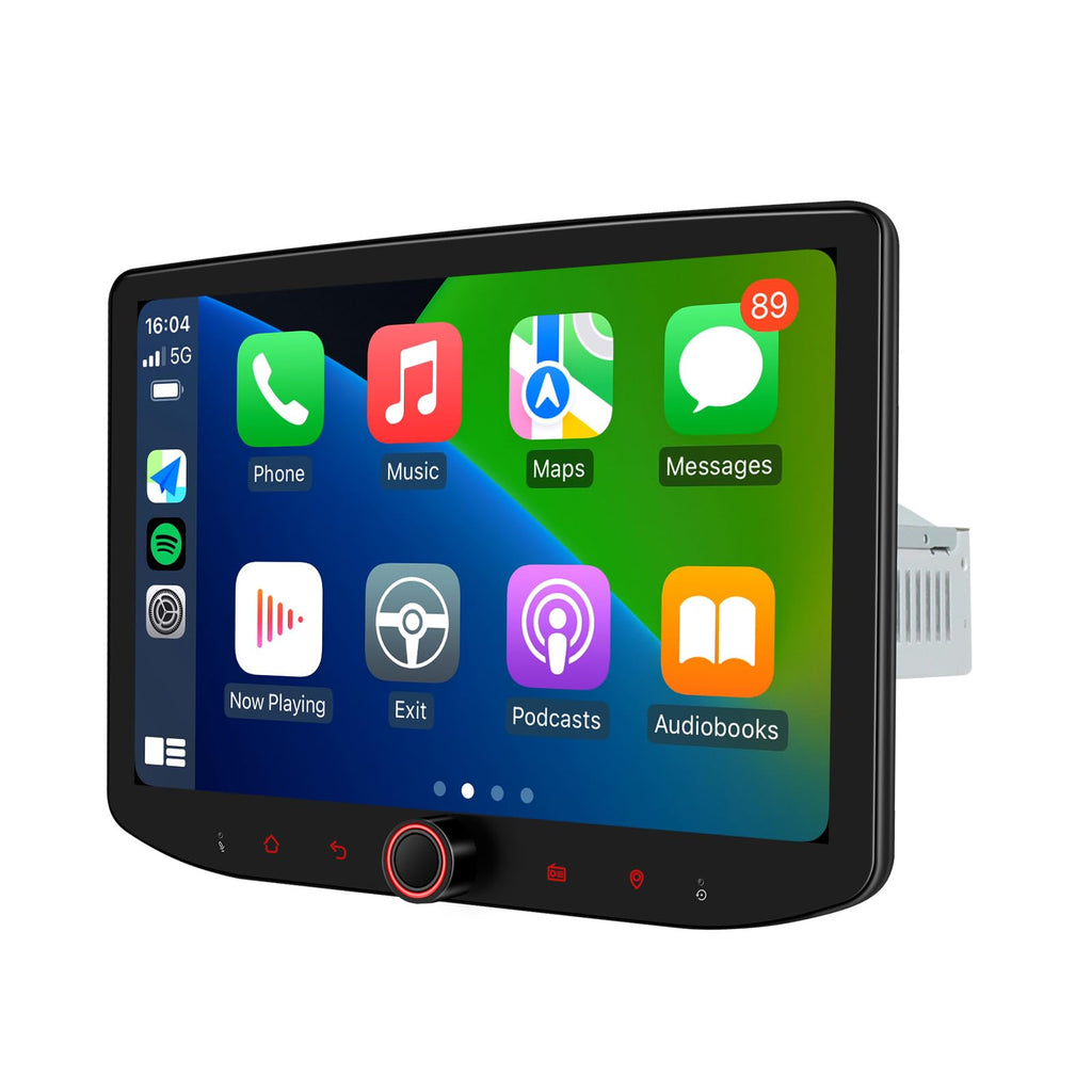 Joying Car Radio for Dodge RAM 1500/2500/3500 2013-2018 Upgrade, Android 13 Head Unit 10.1 Inch IPS Touchscreen Stereo 8GB+128GB with CarPlay & Android Auto, Mirror Link, AM/FM(JY-RC733T8)