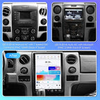 Android 14 Car Radio for Ford F150 F-150 2013 2014 Stereo Replacement Tesla Style Dash IPS Touch Screen Android Auto GPS Navigation Unit Multimedia Player 14.4 Inch