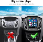 Double Din Car Stereo Radio 9.7" Touch Screen Compatible for 2012-2018 for Ford Focus GPS Navi for Android 13 Car Stereo 2+32GB