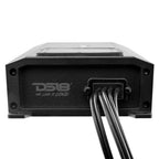 DS18 NXL-X1200.8D Marine & Powersports Amplifier 8 Channel Water Resistant IP67 Full Range Class D 8-Channel Car/Marine/Powersports/Motorcycle Digital Amplifier (Renewed)