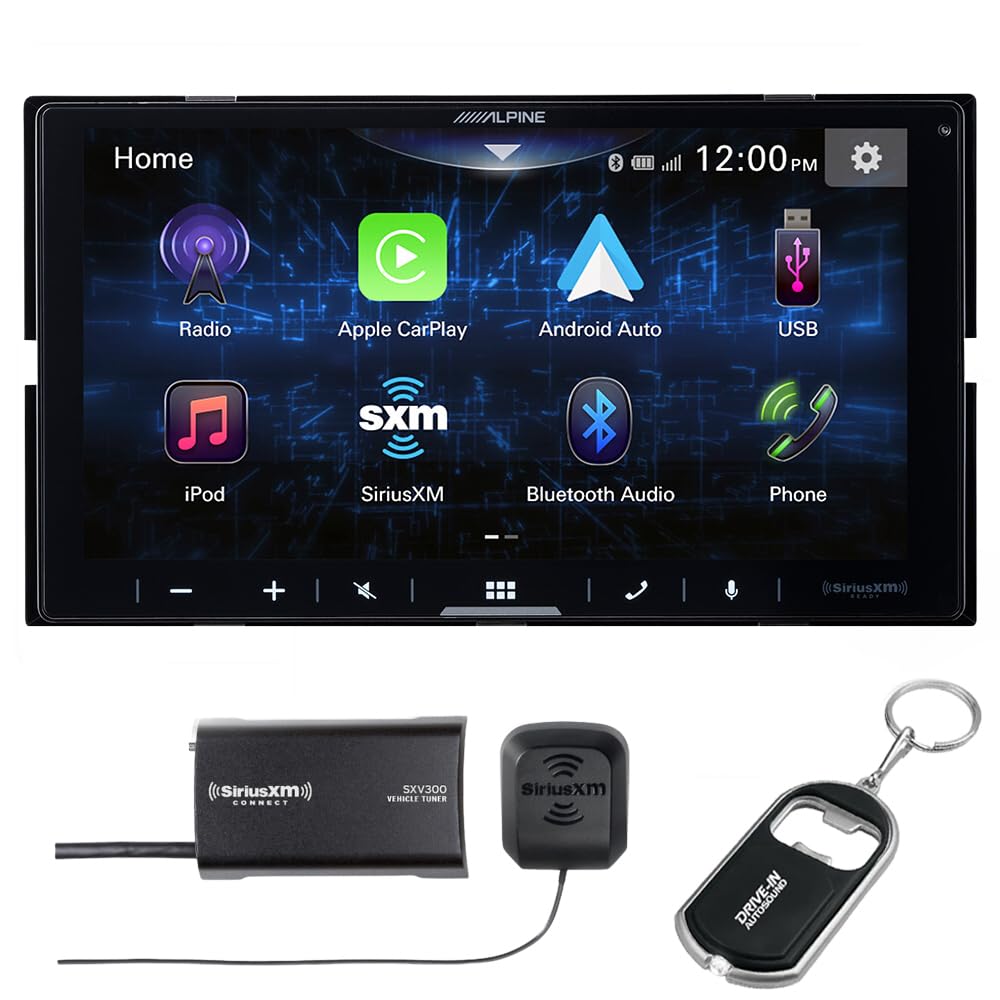 Alpine ILX-W770 6.75" Shallow-Chassis Digital Multimedia Receiver with SiriusXM Tuner