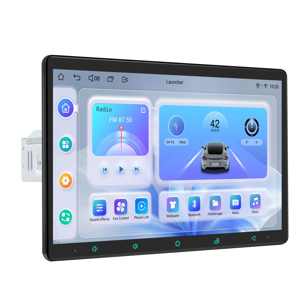 Joying Car Radio for Jeep Compass 2017-2020, Android 13 Head Unit 8 Inch IPS Touchscreen Stereo for 8.4" OEM Display, with CarPlay & Android Auto, GPS Navigation, AM/FM, Volume Knob(JY-CR811T4)