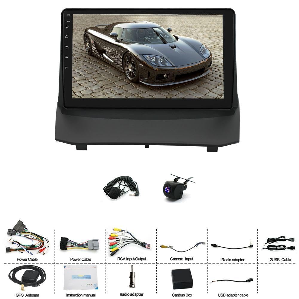 Car Radio Stereo for Ford Fiesta 2013-2017, 9-inch Touch Screen Stereo