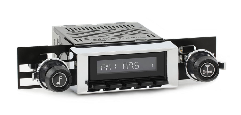 RetroRadio Compatible with 1968-70 Chevrolet Chevelle Features Include Bluetooth, HD, SiriusXM Ready, AM/FM LB-M4-117-120-37-73C1