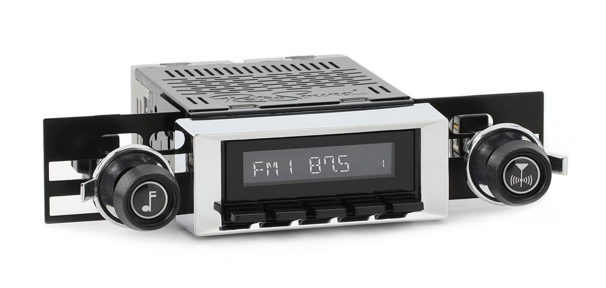 RetroRadio Compatible with 1968-70 Chevrolet Chevelle Features Include Bluetooth, HD, SiriusXM Ready, AM/FM LB-M4-117-120-37-73C1