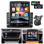 Double Din Car Stereo Radio for 2006-2015 Mazda Miata MX5, 9.7" Wireless Carplay Screen Car Radio Support for Carplay and Android Auto Voice Control Assistant Bluetooth GPS Navigation FM SWC