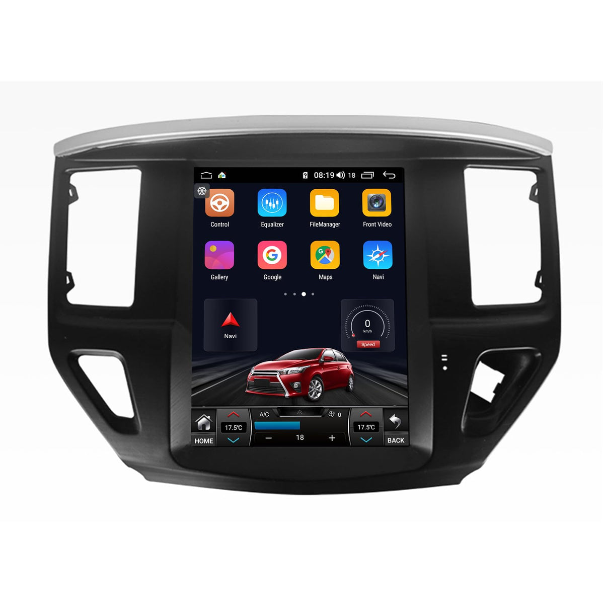 for Nissan Pathfinder 2012-2020 Android Radio Tesla Style