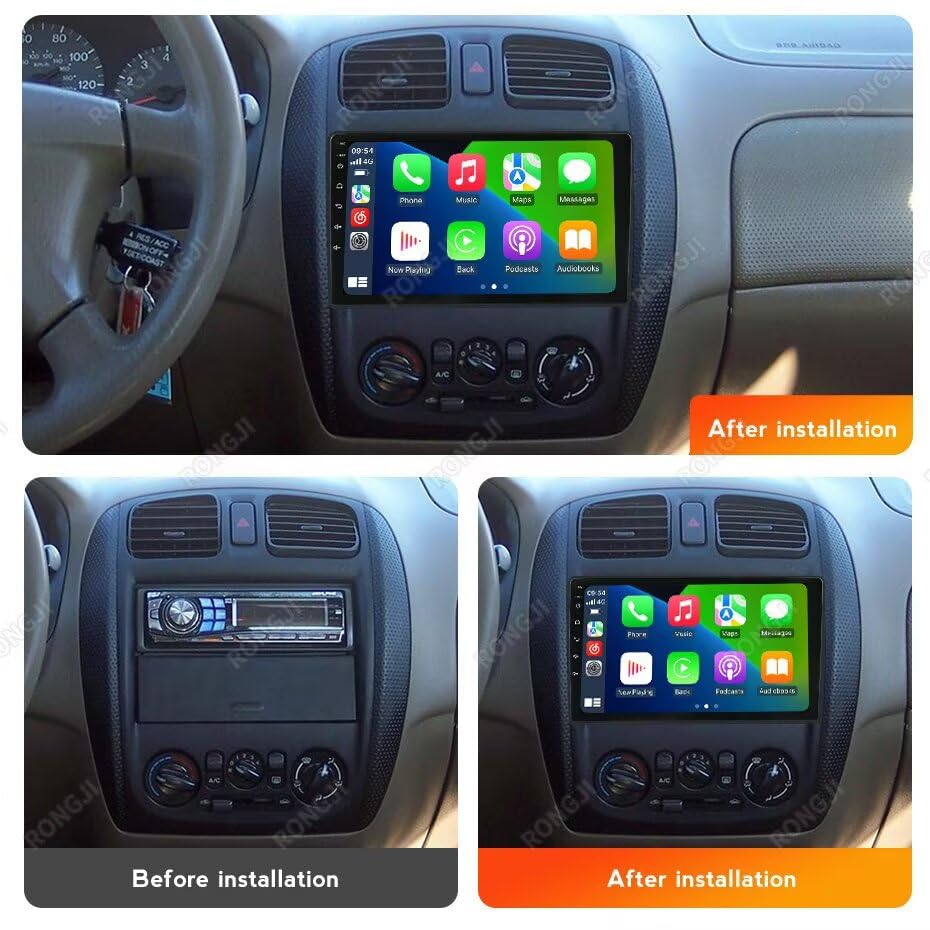 2+64G Android Radio for Mazda Protege 323 1999-2003 Stereo Upgrade Dash Kit