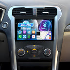 [4+128G] for Ford Fusion Mondeo Upgrade Radio 2013-2019: NHOPEEW 9 inch Android IPS Incell Touchscreen Mondeo Stereo - Wireless Carplay and Android Auto, 5G/WiFi, GPS, Custom Homepage + Backup Camera