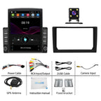 Car Stereo Radio for GMC Sierra 1500 2500 2007-2013 with Wireless Carplay & Android Auto,9.7 Inch Car Audio Receiver GPS Navigation Unit with Bluetooth Head Unit Backup Camera WiFi SWC- 2G+32G