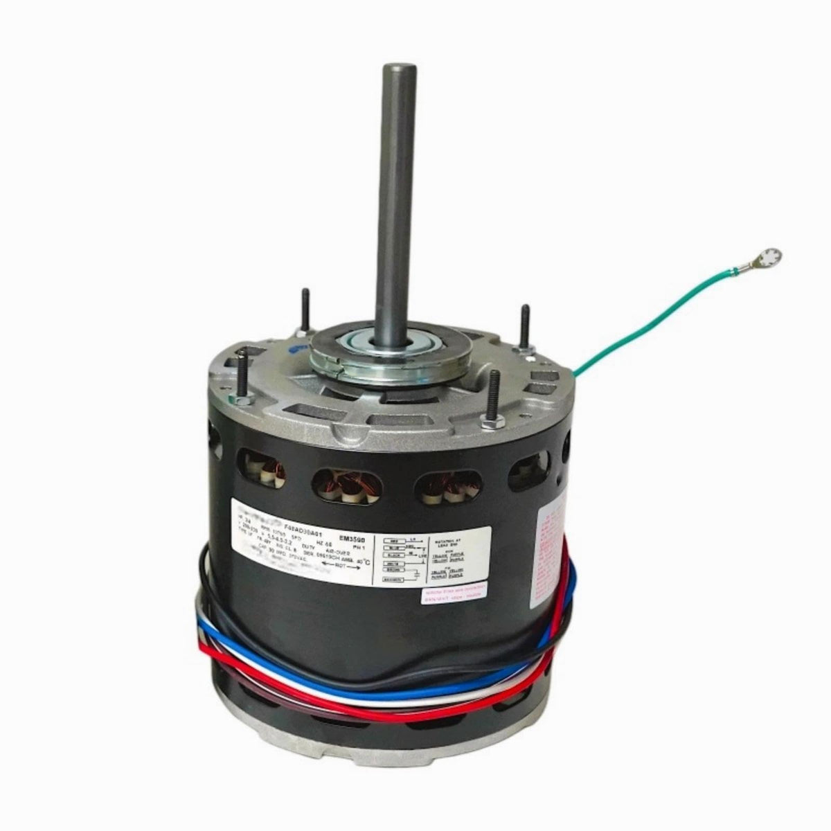 EM3590 HVAC Blower Motor for PRO-E 3590 230 Volts 60 Hz 3/4 HP 1075 RPM