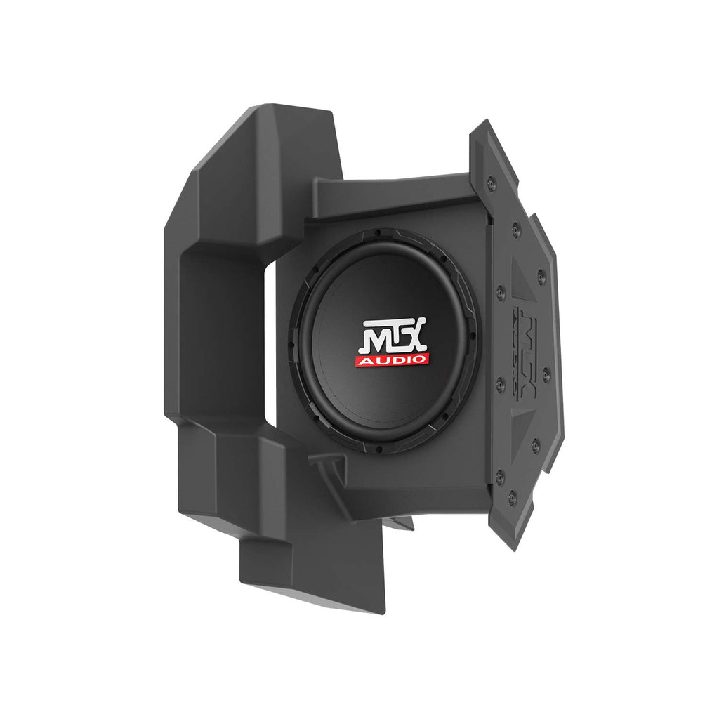 MTX Audio GENERAL-10 Amplified 10" Subwoofer Enclosure - Compatible with Select 2017+ Polaris General Vehicles