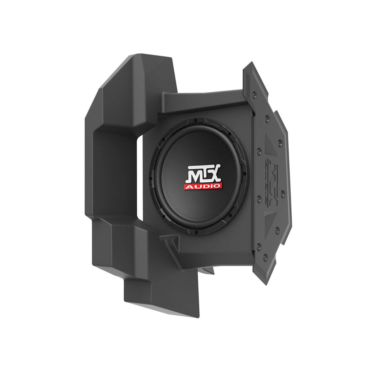 MTX Audio GENERAL-10 Amplified 10" Subwoofer Enclosure - Compatible with Select 2017+ Polaris General Vehicles