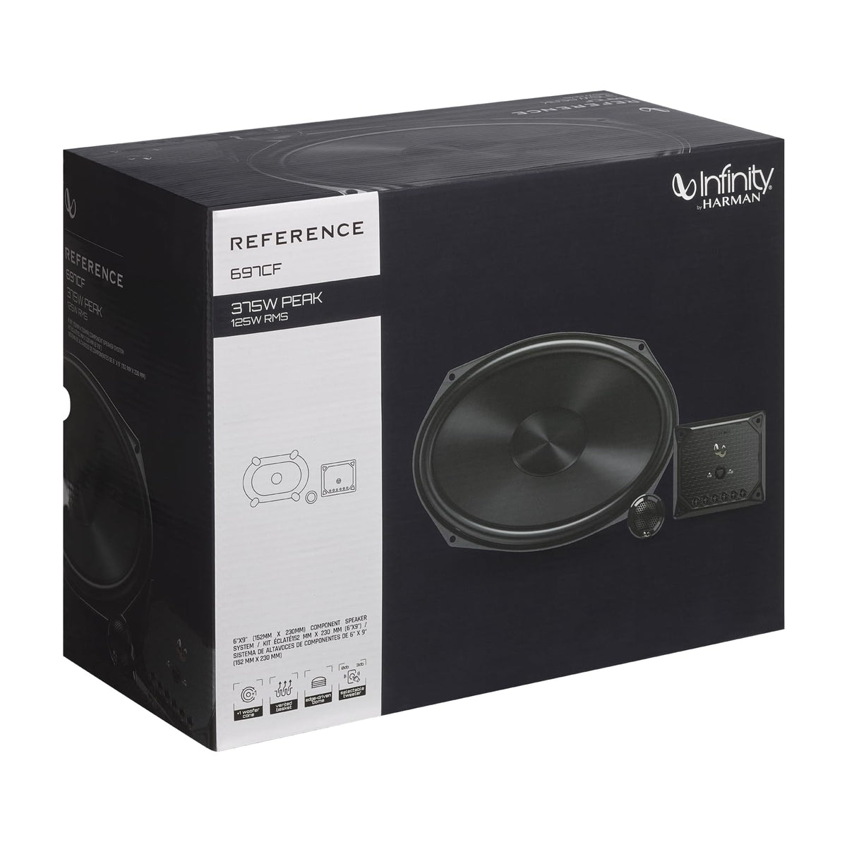 Infinity REF697CF 6x9 Inch 2 Way Car Speaker System