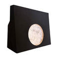 12 inch Shallow Mount Subwoofer Enclosure Compatible with Tacoma 2005-2023 Double Cab | Custom Slim Fit Behind Seat Truck Box | 0.50 Cu. Ft. Air Space | 5/8" MDF Wood Construction