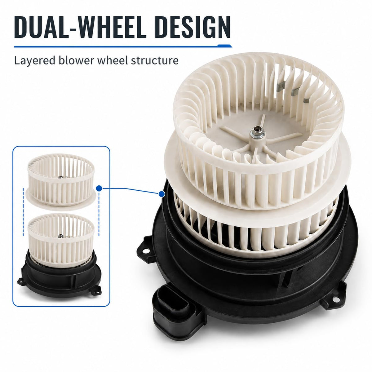 Front HVAC Blower Assembly for Lexus 2013-2025