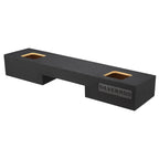 Chevy Silverado Extended Cab 1999-2006 Dual Sub Box Subwoofer Enclosure (Solo BARIC PORTED, 12")