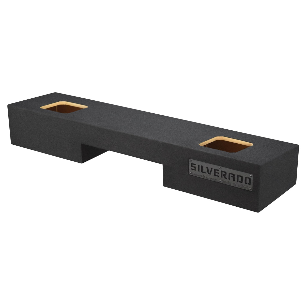 Chevy Silverado Extended Cab 1999-2006 Dual Sub Box Subwoofer Enclosure (Solo BARIC PORTED, 12")