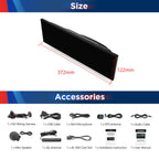 XTRONS 14.9 Inch Android 14 Car Stereo for BMW X5 F15 X6 F16 (2014-2017) with NBT System, 2K IPS Touch Screen 8+256 GB Global 4G LTE Car Radio GPS Navigation Support Wireless CarPlay Android Auto