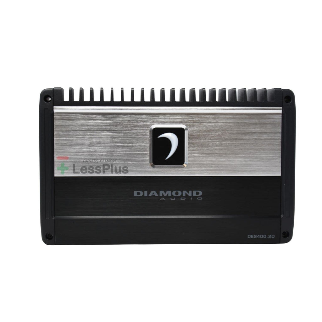 Diamond Audio DES400.2D 500W RMS 2-Channel Full Range Class D Amplifier