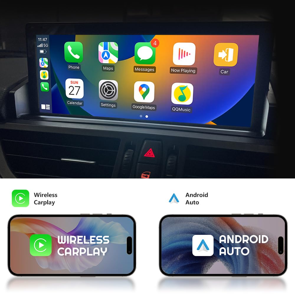 10.25 Inch Android 13 Car Radio Upgraded for BMW Z4 E89 2009-2018 Auto Stereo Multimedia Player GPS Navigation Wireless Apple Carplay Android Auto Head Unit (Original with Radio Screen)