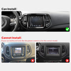 Joying Car Radio for Jeep Compass 2017-2020, Android 13 Head Unit 8 Inch IPS Touchscreen Stereo for 8.4" OEM Display, with CarPlay & Android Auto, GPS Navigation, AM/FM, Volume Knob(JY-CR811T4)
