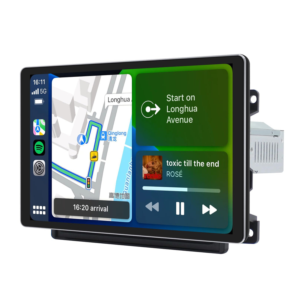 Joying Car Radio for Jeep Compass 2017-2020, Android 13 Head Unit 8 Inch IPS Touchscreen Stereo for 8.4" OEM Display, with CarPlay & Android Auto, GPS Navigation, AM/FM, Volume Knob(JY-CR811T4)