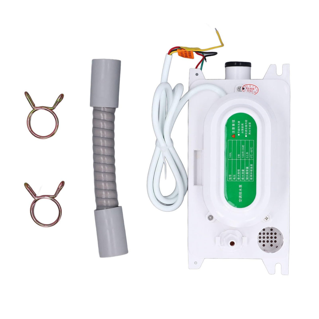 AC Condensate Pump Automatic HVAC Lift Removal Drain Pump 100L/H Flow With 500ml Tank For Dehumidifier 100-230V