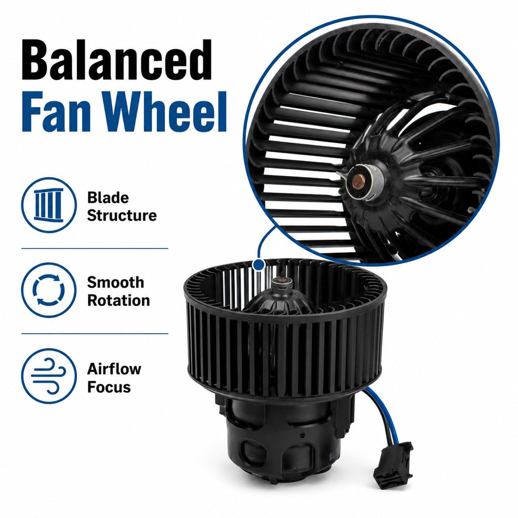 Front HVAC Blower Assembly for BMW 2009-2018