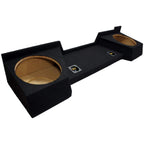Kicker 48CWR122 Dual 12" Sub Box Harmony Amp Fits 07-13 Silverado Ext Cab