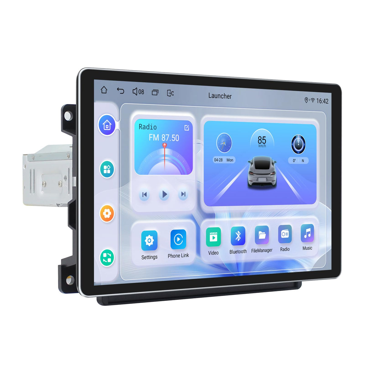 Joying Car Radio for Jeep Compass 2017-2020, Android 13 Head Unit 8 Inch IPS Touchscreen Stereo for 8.4" OEM Display, with CarPlay & Android Auto, GPS Navigation, AM/FM, Volume Knob(JY-CR811T4)