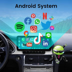 for Audi Q7 2006-2009 10.25" Octa Core 8G+128G Car CarPlay Android Auto Navigation Android Stereo GPS Radio Display IPS Touchscreen Headunit Tablet Media Player